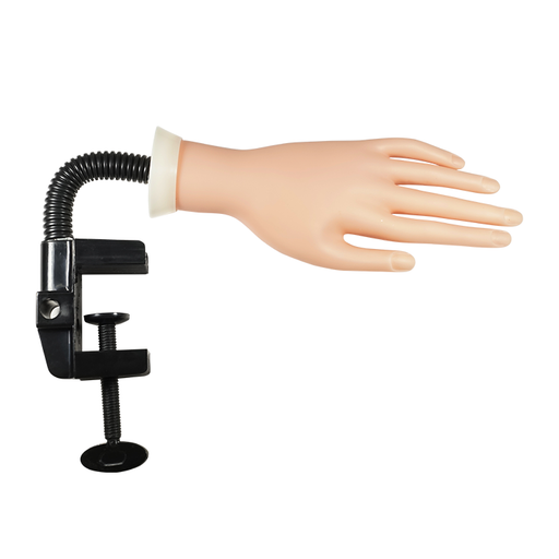 Soft Plastic Hand Model with Short Counter Clamp, 10203 (Packing: 20 pcs/case)