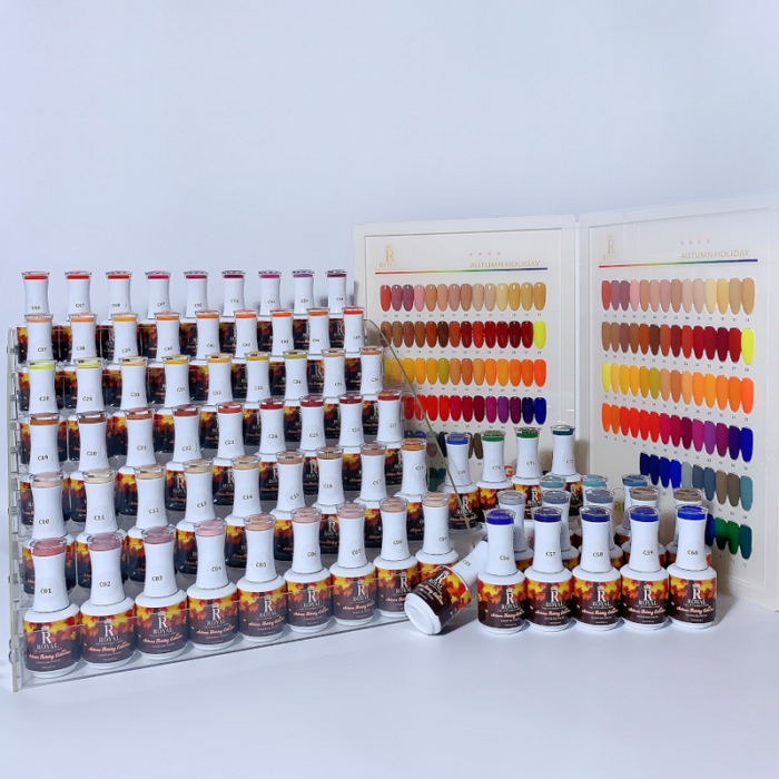 Royal Gel 0.5oz, Autumn Holiday Collection 000 (72 Colors)