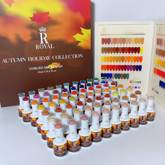 Royal Gel 0.5oz, Autumn Holiday Collection 000 (72 Colors)