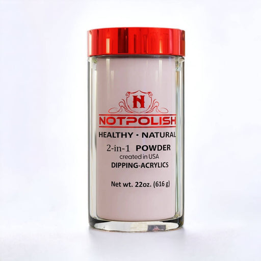 NotPolish 2in1 Dipping/Acrylics Powder 22oz, LIGHT PINK (Pk: 6 pcs/box)