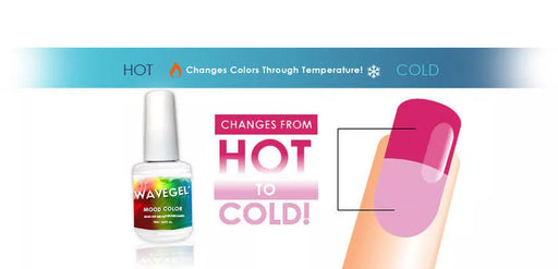 WAVEGEL Gel Polish 0.5oz, MOOD Change Collection 000
