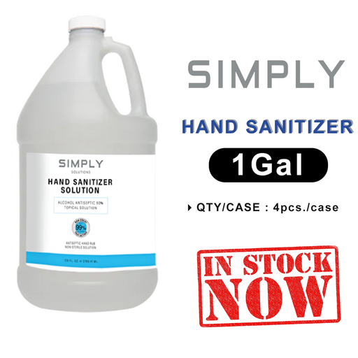 Simply Hand Sanitizer SOLUTION, 1Gal OK0418VD