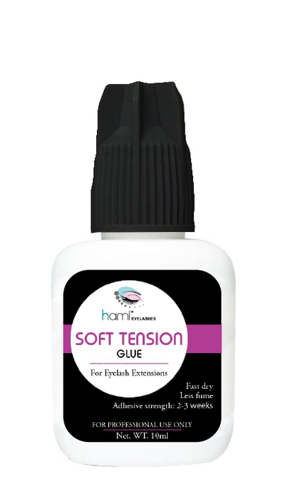 Hami SOFT TENTION Glue For Eyelash Extension, 0.3oz