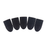 Soak Off Cap - BLACK, 10342 (Packing: 5pcs/pack, 75 pks/box, 4 boxes/case)