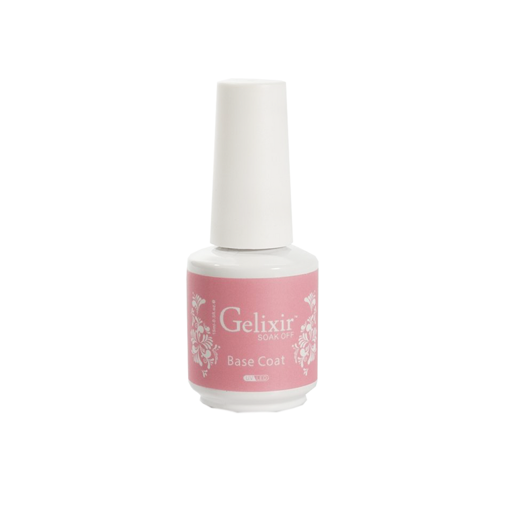 Gelixir Base Coat, 0.5oz (Pk: 6 pcs/box, 192 pcs/case)