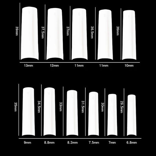 Cre8tion Special Shape - Natural Long Natural Curve 16 (Pk: 550 pcs/box, 100 boxes/case)