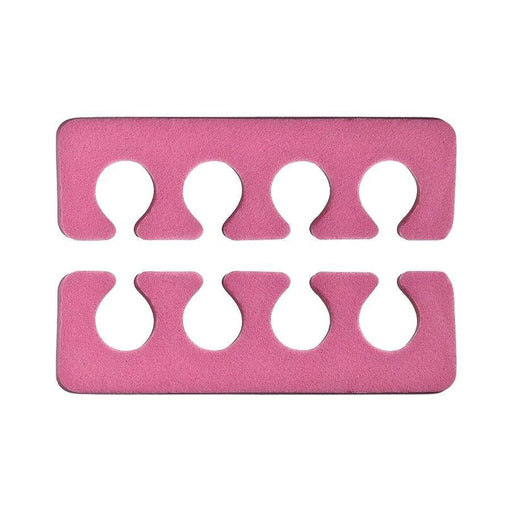Cre8tion Toe Separators PE Foam, 4 Holes, 2 Tones, CASE, 10002 (Packing: 100 pcs/pack - 1,000 pairs/case)