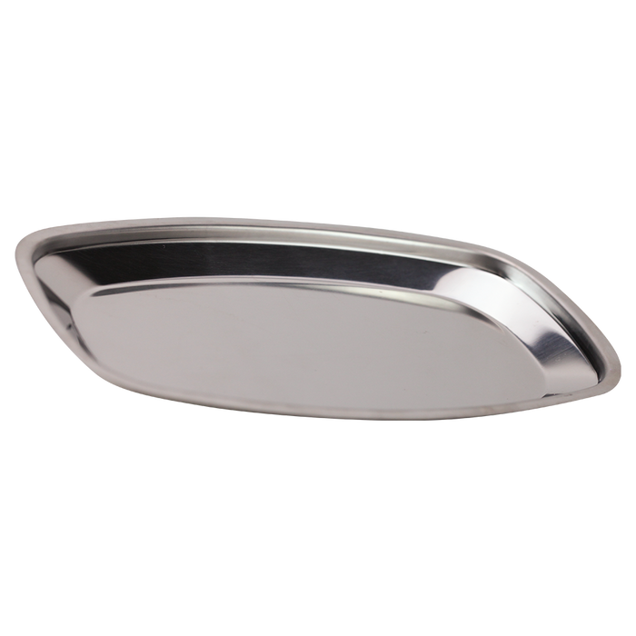 Cre8tion Disinfectant - Stainless Steel Large Tray 23.1x13cm (Pk: 120 pcs/case) - SKU 3222