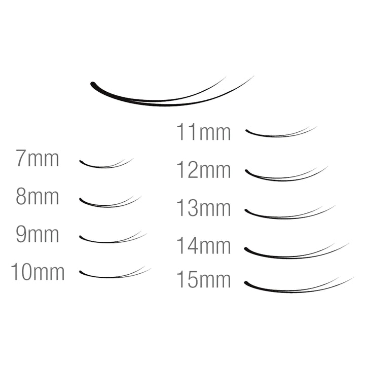 Hami Synthetic Eyelash Extension, V Lash, 0.1 x 11mm, 50324 OK1010VD