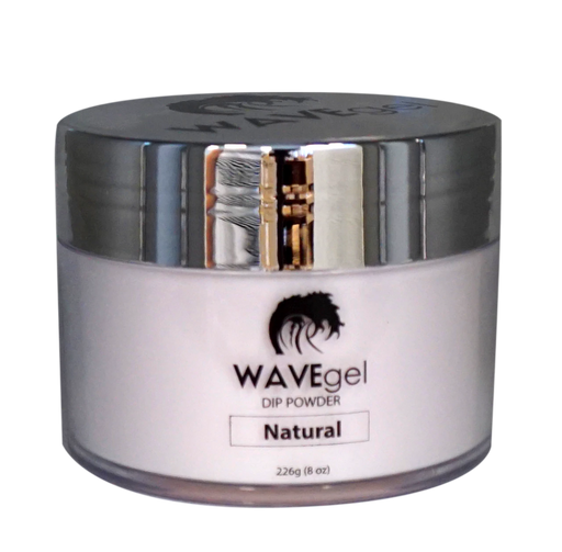 Wave Gel Acrylic/Dipping Powder, Pink & White Collection, NATURAL, 8oz