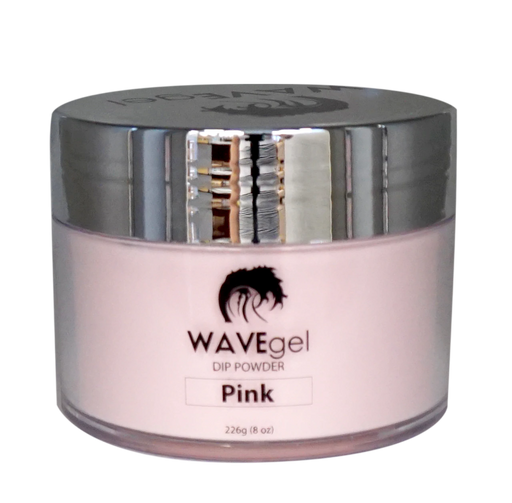 Wave Gel Acrylic/Dipping Powder, Pink & White Collection, PINK (WARM PINK), 8oz