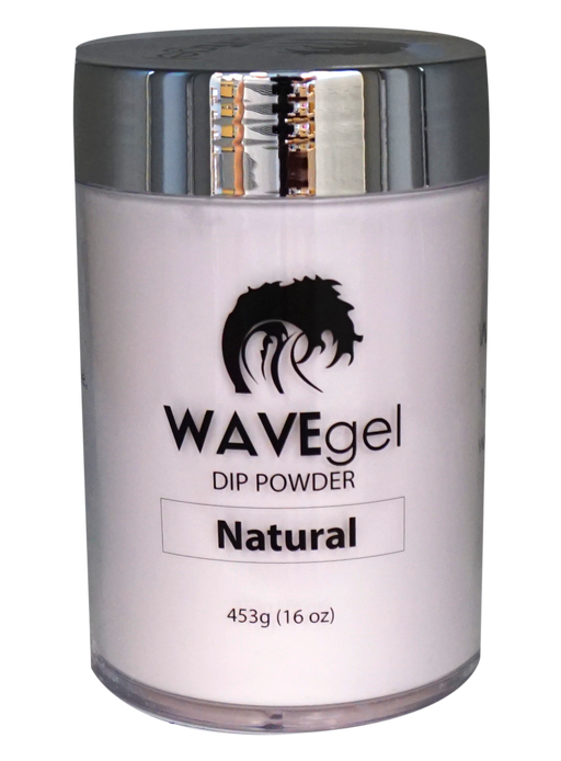 Wave Gel Acrylic/Dipping Powder, Pink & White Collection, NATURAL, 16oz