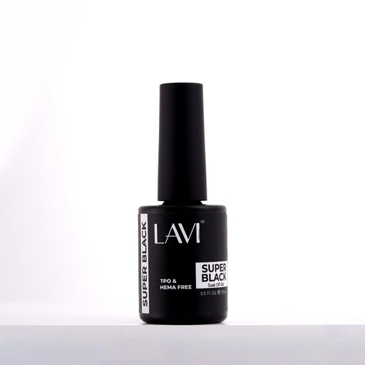 Lavi Super Black Gel 0.5oz (HEMA & TPO Free), V2 (Pk: 25 pcs/box, 200 pcs/case)